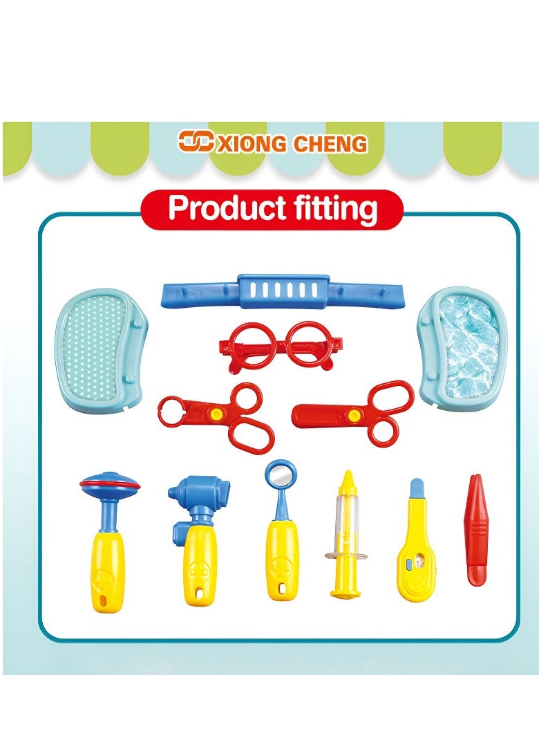 XIONG CHENG مجموعة ألعاب مركز طبي للأطفال 3 في 1 للأولاد والبنات - Image 3