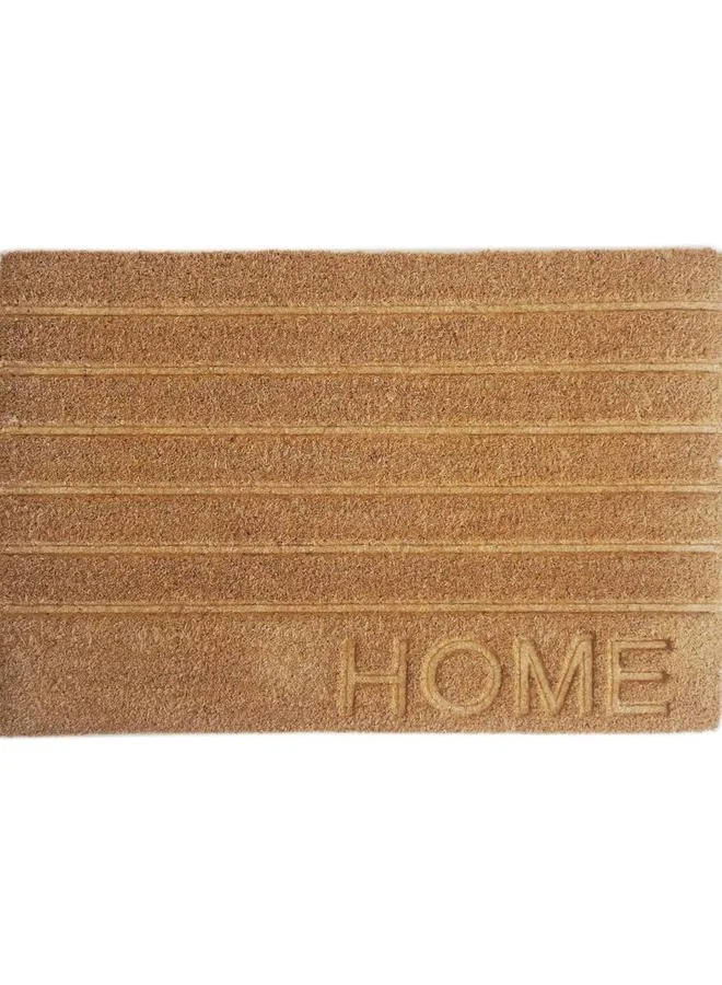 Orchid Home Pressed Coir Doormat 40X60 cm