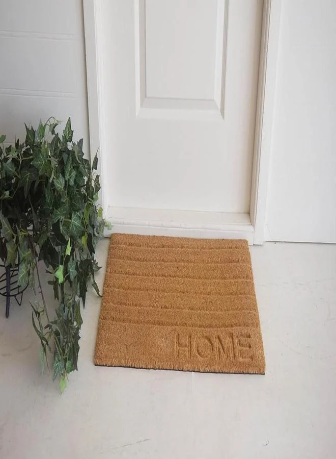 Orchid Home Pressed Coir Doormat 40X60 cm
