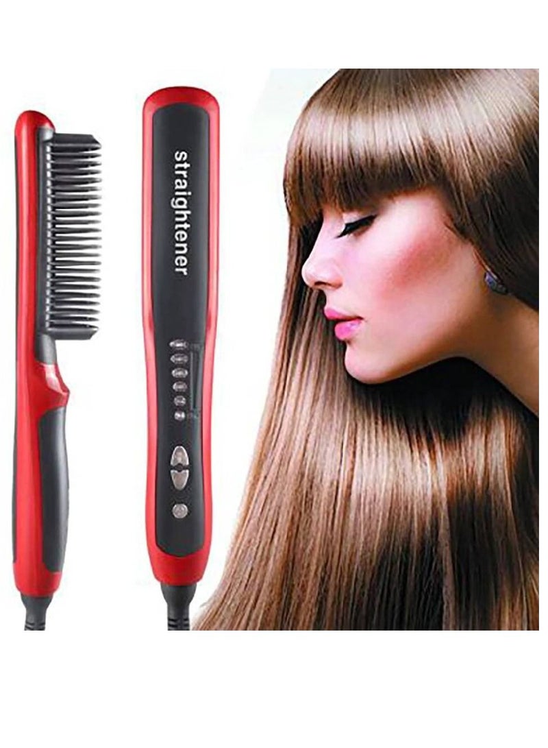 Y&D High Quality Professional Electric Hair Straightener Brush Comb Iron For Men and Women  - Image 1