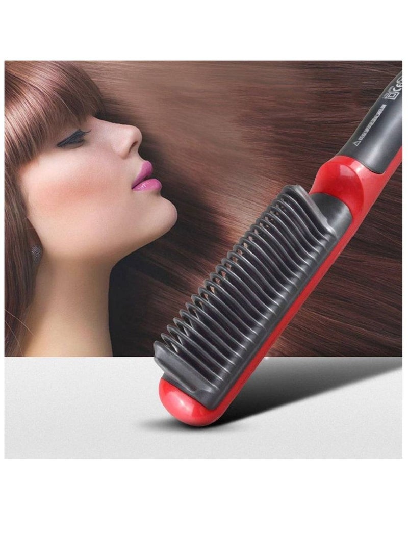Y&D High Quality Professional Electric Hair Straightener Brush Comb Iron For Men and Women  - Image 2