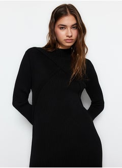 Black Bolero Double Breasted Detailed Knitwear Dress TCTAW24EB00011 - pzsku/ZB152B9B2902223C815ADZ/45/_/1730941007/1f732b36-99d7-434f-ab7e-9cc554d0bf6f