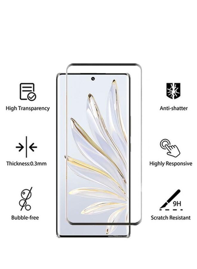 PROMASS Screen Protector Nano for Honor 70 & honor 90 & Honor X9A 9D Edge to Edge Full Coverage Anti-Fingerprint Anti-Explosion - Image 1