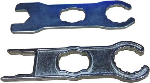 Sunway Solar Panel Connector Tool Works For Different Solar Connectors Assembly and Disassembly,Metal Spanner Wrenches Crimping Tool For Solar PV System Extension Cable Wire Kit-2Pairs - Image 4