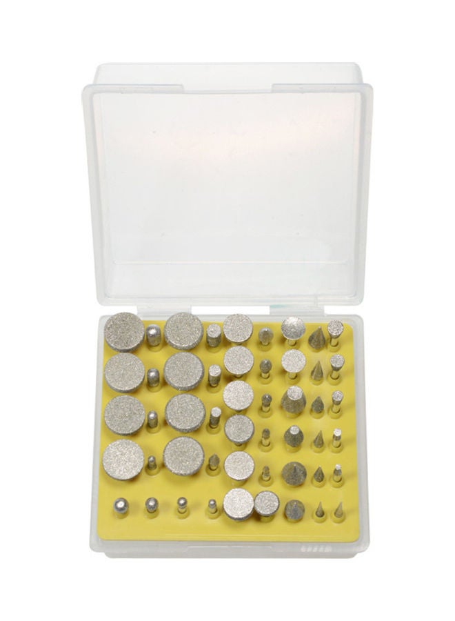 NIBEMINENT 50-Piece Grinding Head Set Silver - Image 3