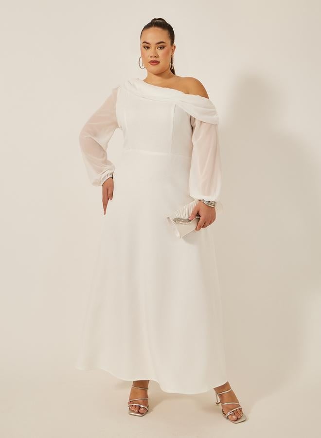 Styli Chiffon Overlay Dress  - Image 1