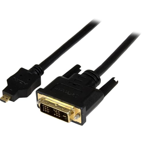 StarTech.com HDDDVIMM1M 1-Meter Micro HDMI to DVI-D Cable - Image 1