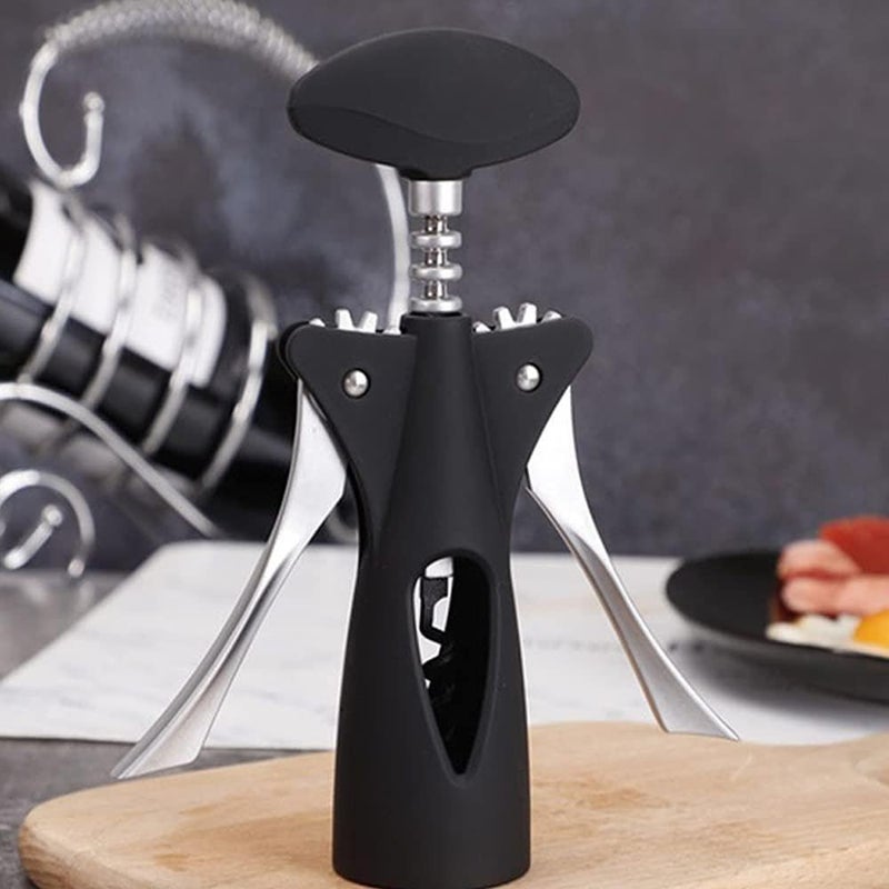 Bottle Opener - Versatile Wing Wrench for Red Wine and Beer, Premium Hand Opener with Ergonomic Handle, Excellent Gift Choice for Wine Lovers Who Value Durability, Elegance, and Easy Everyday Use - Image 5