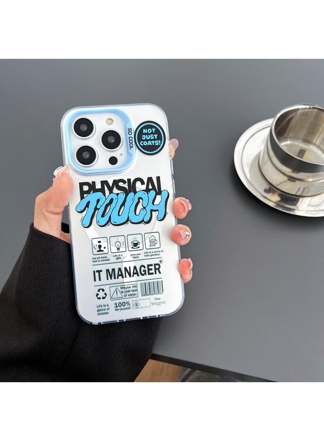 S-TOP Case For iPhone 13 Pro Max English Label Double-sided Frosted Magsafe Phone Case - Image 4