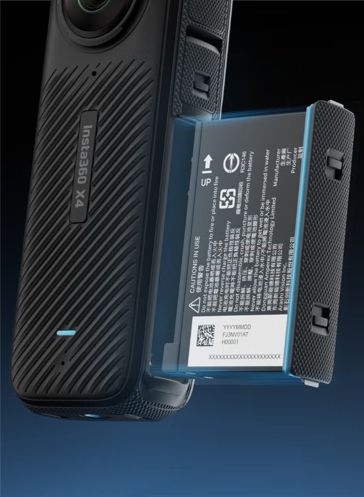 Insta360 Power Battery for Insta360 X4 – High-Performance, Long-Lasting (Black) - Image 4