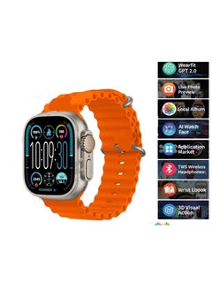 HK HK10 Ultra 3 Amoled Display Multifunction Smart Watch For Men and Women With Wireless Charging  - Image 2
