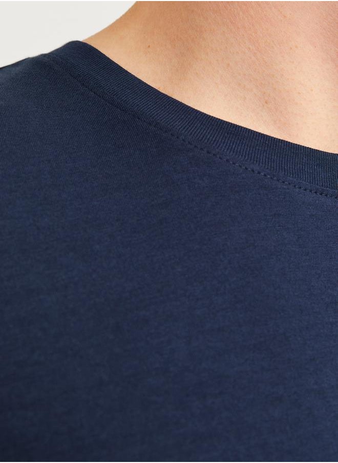 JJ Rebel by Jack & Jones Solid Crew Neck T-Shirt  - Image 5
