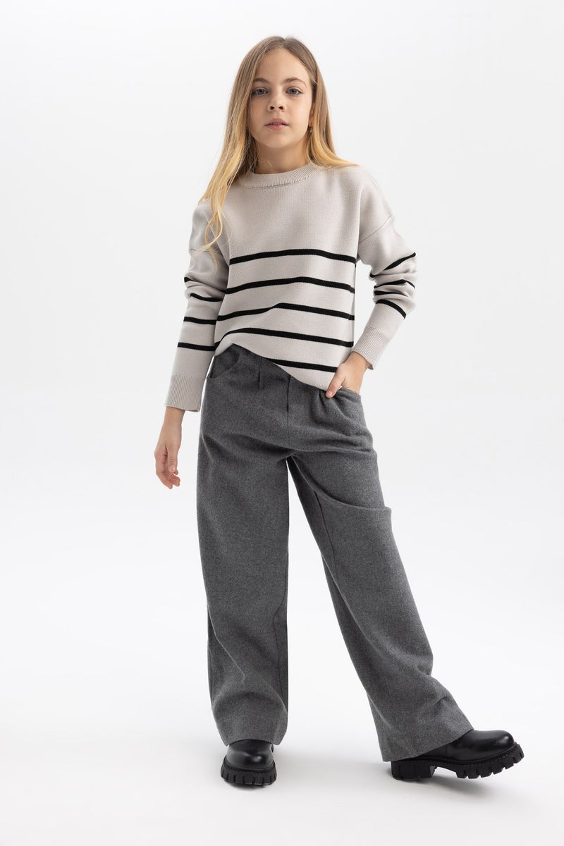 DeFacto Girl Wide Leg Oval Trousers - Image 2
