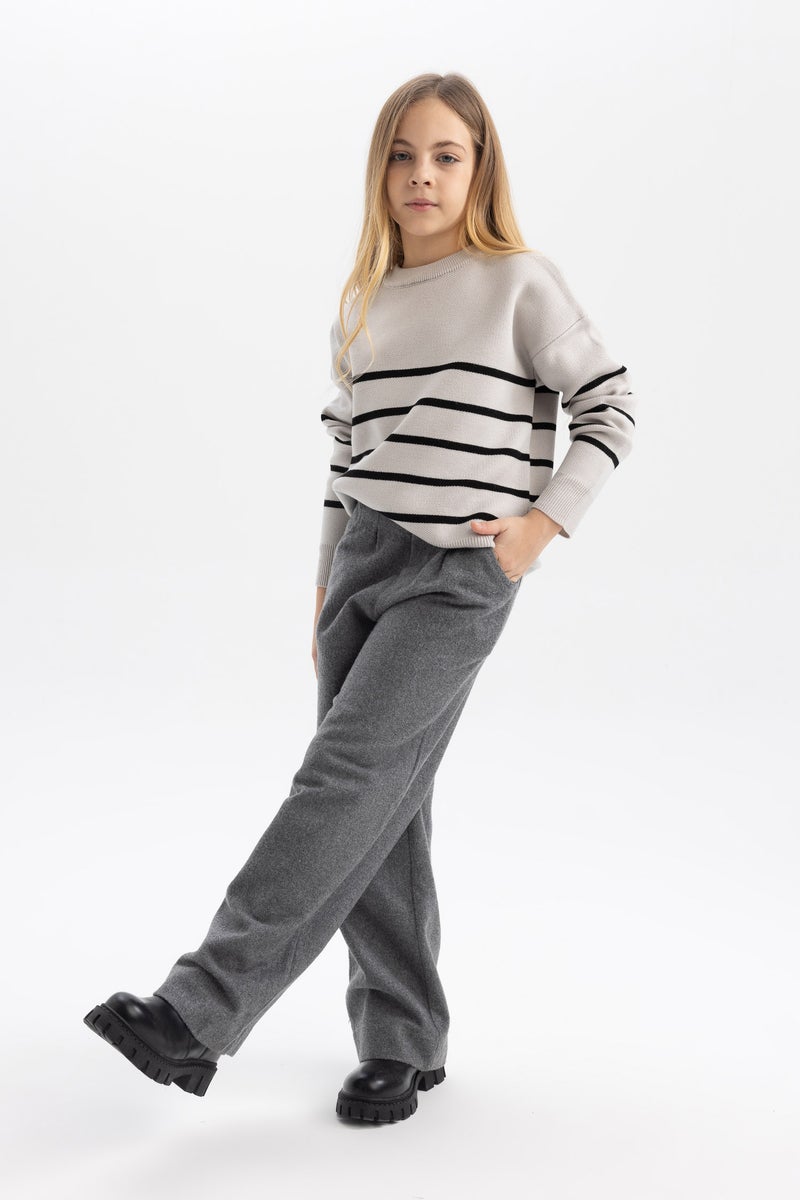 DeFacto Girl Wide Leg Oval Trousers - Image 4