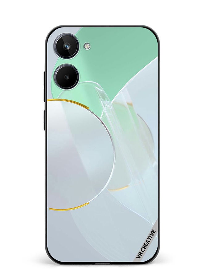 VR CREATIVE Protective Case Cover For Realme 10 Layers Design Multicolour - Image 1