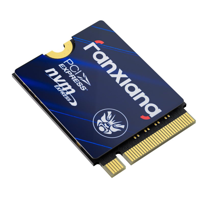 fanxiang فانشيانغ 500 جيجابايت M.2 2230 NVMe SSD، سرعة PCIe Gen 4x4 تصل إلى 4850 ميجابايت/ثانية، SSD 2230 متوافق مع ستيم ديك/ROG ألي/مايكروسوفت سيرفيس برو/أجهزة الكمبيوتر الصغيرة، S630 - Image 1