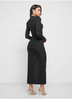 ELLA Bodycon Dress With Slit  - Image 2