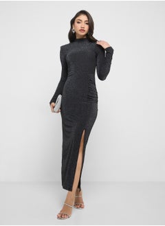 ELLA Bodycon Dress With Slit  - Image 4