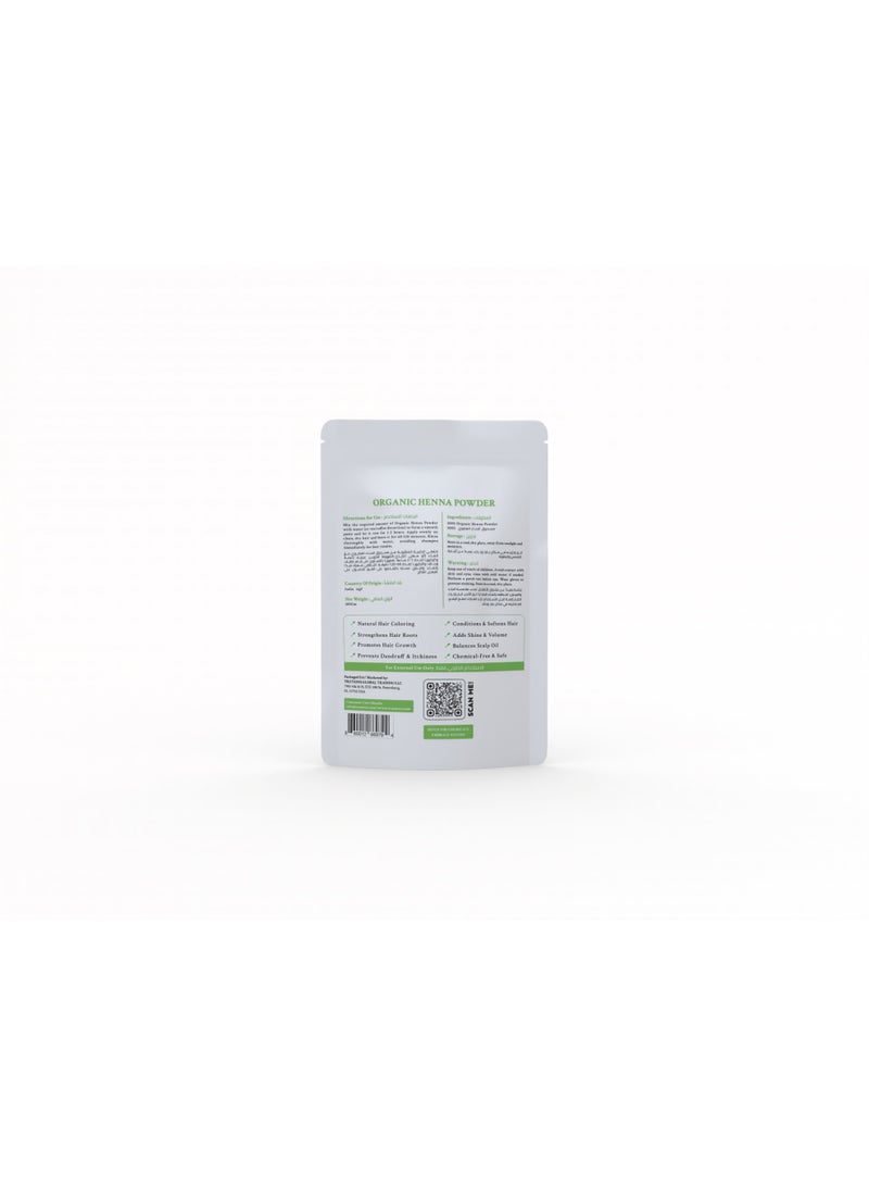 Trusavor Organic Henna Powder – 100g | Natural Hair Color | Herbal Mehndi | Hair Growth & Dandruff Control | Chemical-Free - Image 2