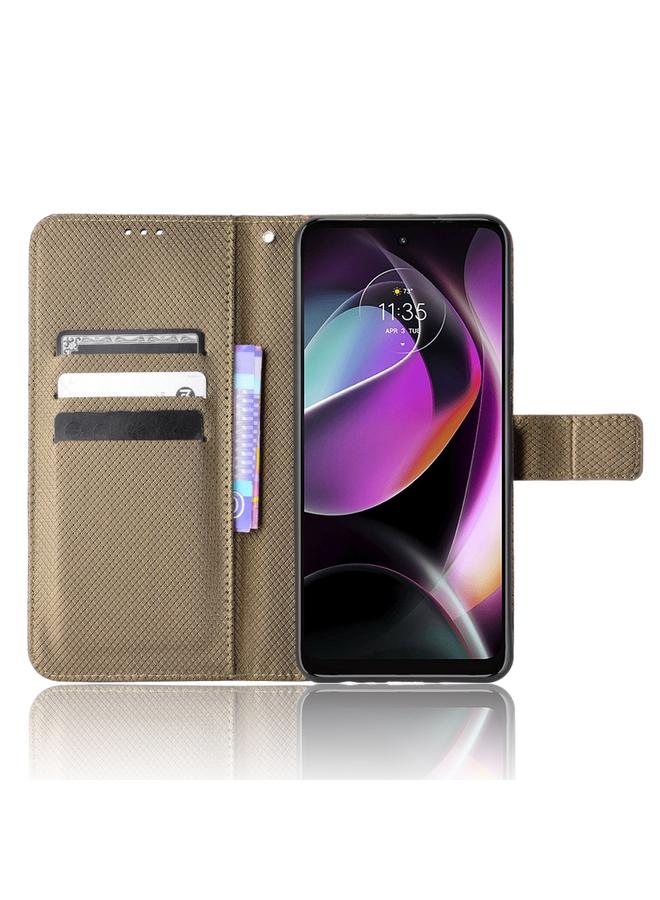 S-TOP Case For Motorola Moto G 5G 2022 Diamond Texture Leather Phone Case - Image 5