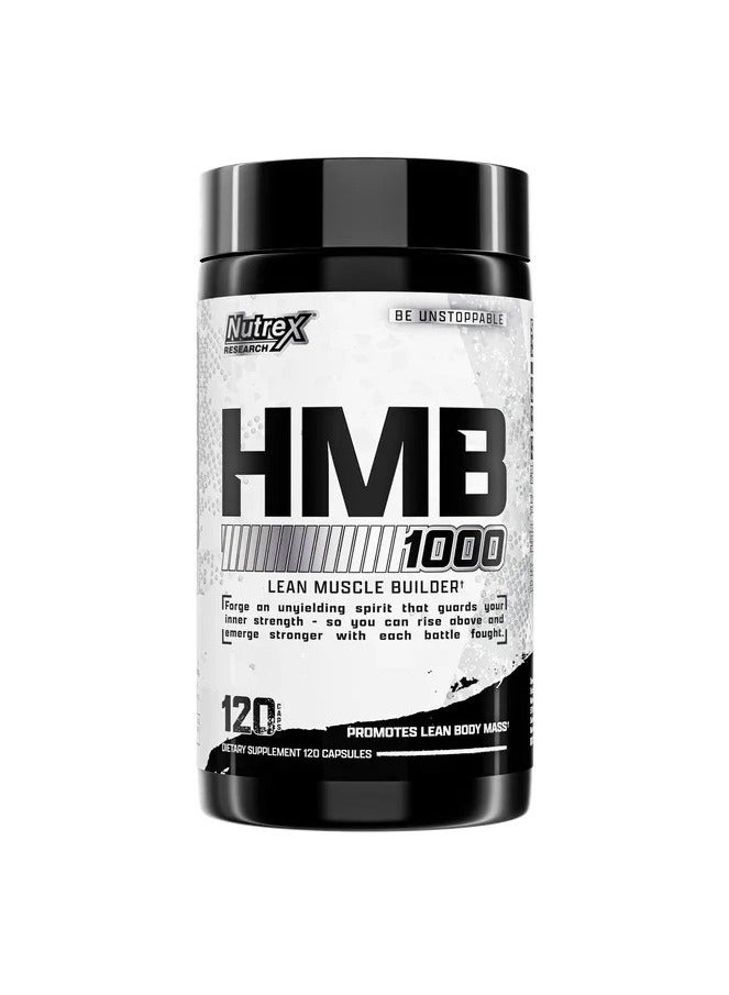 نورتكس ريسيرش HMB، 1000 ملغ، 120 كبسولة - Image 1