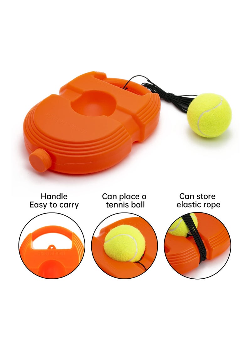 Generic Portable Tennis Rebound Ball Trainer with 1 String Ball - Ideal for Solo Practice and Self-Training, Perfect for Beginners and Sport Exercise, Essential Tennis Training Equipment.  - Image 4