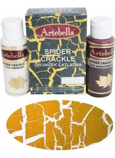 Artebella Spider Cracking 3268 TABA 70 cc Medium + 70 cc varnish