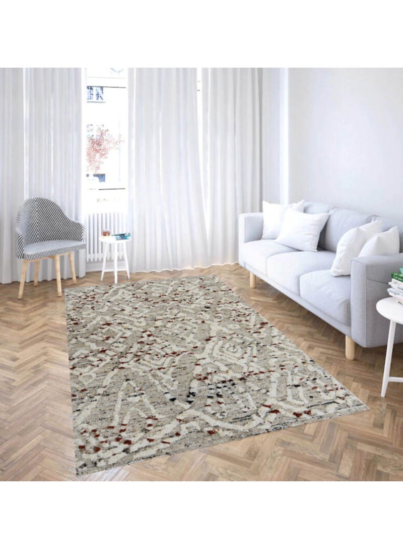 AURUM HOME Handknotted Carpets, Meticulously Handmade for Timeless Elegance AH026B Wool, Rectangle  - Image 2