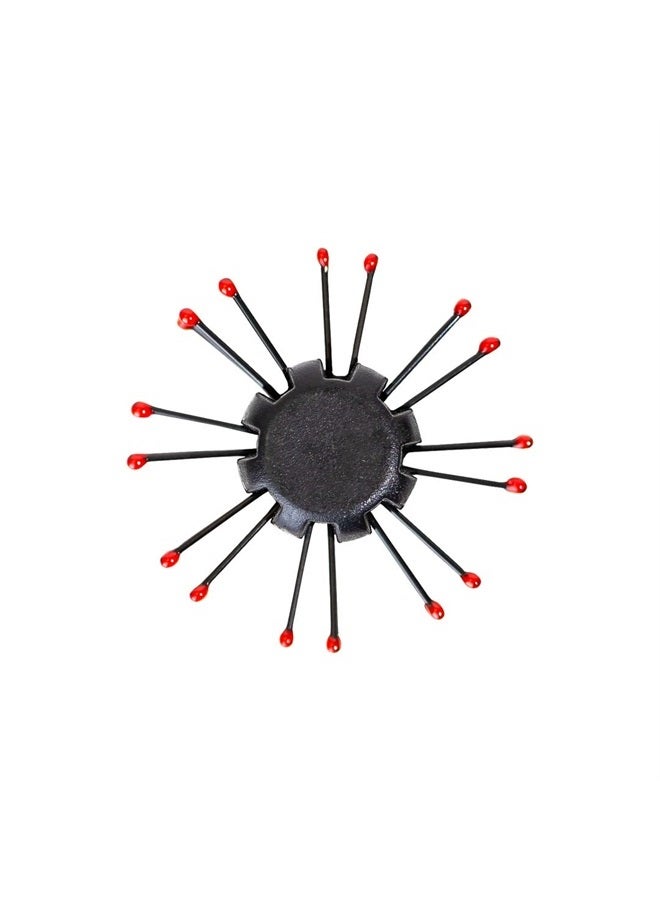 Cricket فرشاة شعر دائرية 8 صفوف خالية من static لتجعيد الشعر وتجفيفه وتصفيفه لجميع أنواع الشعر - Image 3