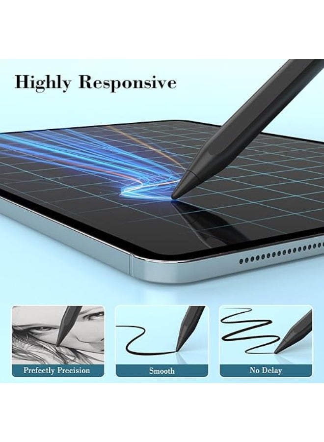 Fast charging stylus for iPad – Supports accidental touch and tilt prevention – Compatible with iPad 6 up to Pro M3 - Image 5