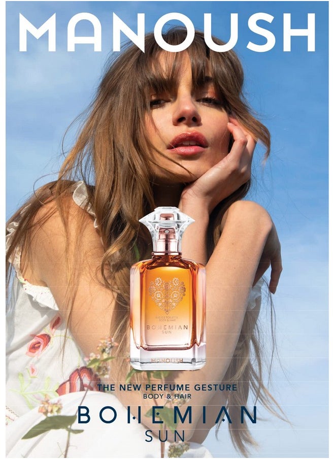 Manoush Bohemian Sun Edt Body & Hair For Women 100Ml  - Image 4
