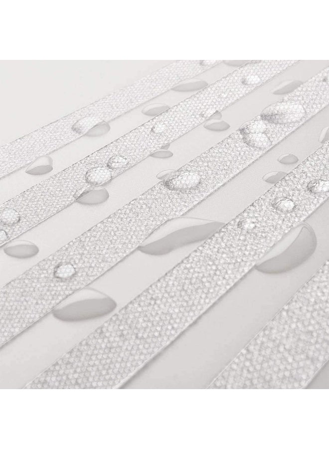 ملصقات حوض استحمام مقاومة للانزلاق 15 قطعة شرائط دش لاصقة غير قابلة تضيف قوة جذب لاحواض الاستحمام حمامات السباحة القوارب السلالم الاسطح الزلقة شفاف الحيوانات الأليفة - Image 5