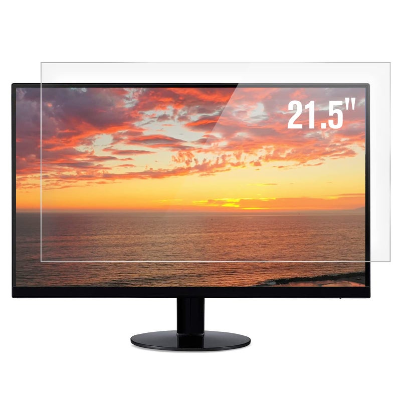 FFORITO F FORITO 2-Pack 21.5 inch Anti Glare Matte Computer Screen Cover, Eye Protection Desktop Screen Protector Compatible with All 21.5" Widescreen Desktop with 16:9 Aspect Ratio - Image 1