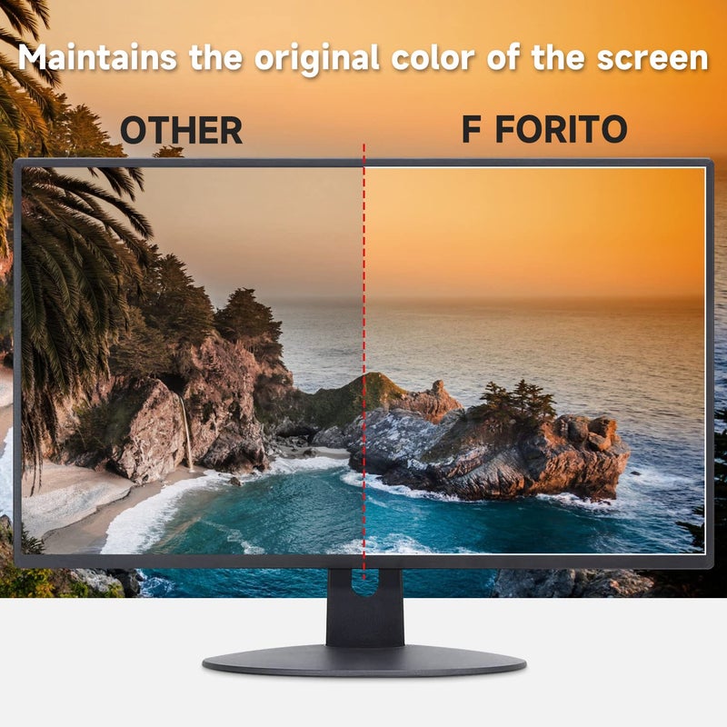 FFORITO F FORITO 2-Pack 21.5 inch Anti Glare Matte Computer Screen Cover, Eye Protection Desktop Screen Protector Compatible with All 21.5" Widescreen Desktop with 16:9 Aspect Ratio - Image 4