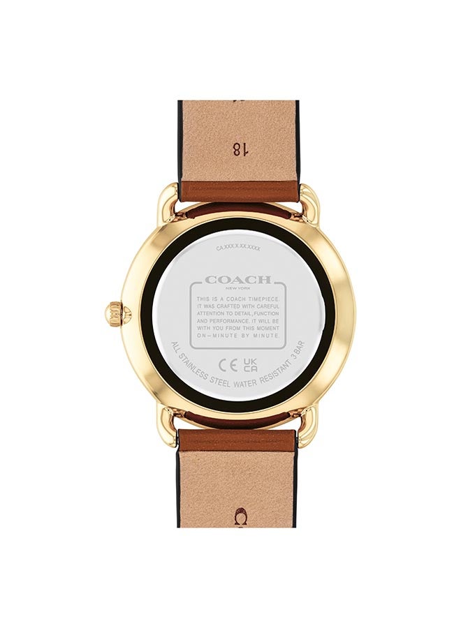 COACH Women's Analog Round Shape Wrist Watch 14504284 - 36 Mm - Image 3