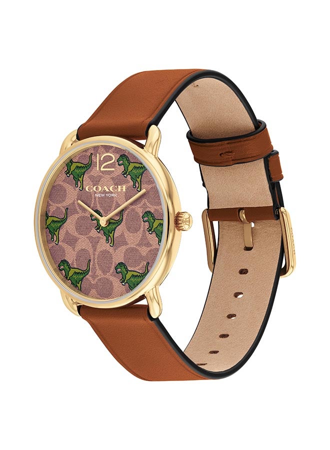 COACH Women's Analog Round Shape Wrist Watch 14504284 - 36 Mm - Image 2