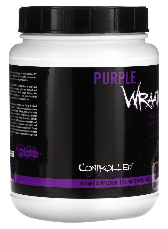 controlled labs Purple Wraath Juicy Grape 2.54 lbs (1152 g) - Image 2