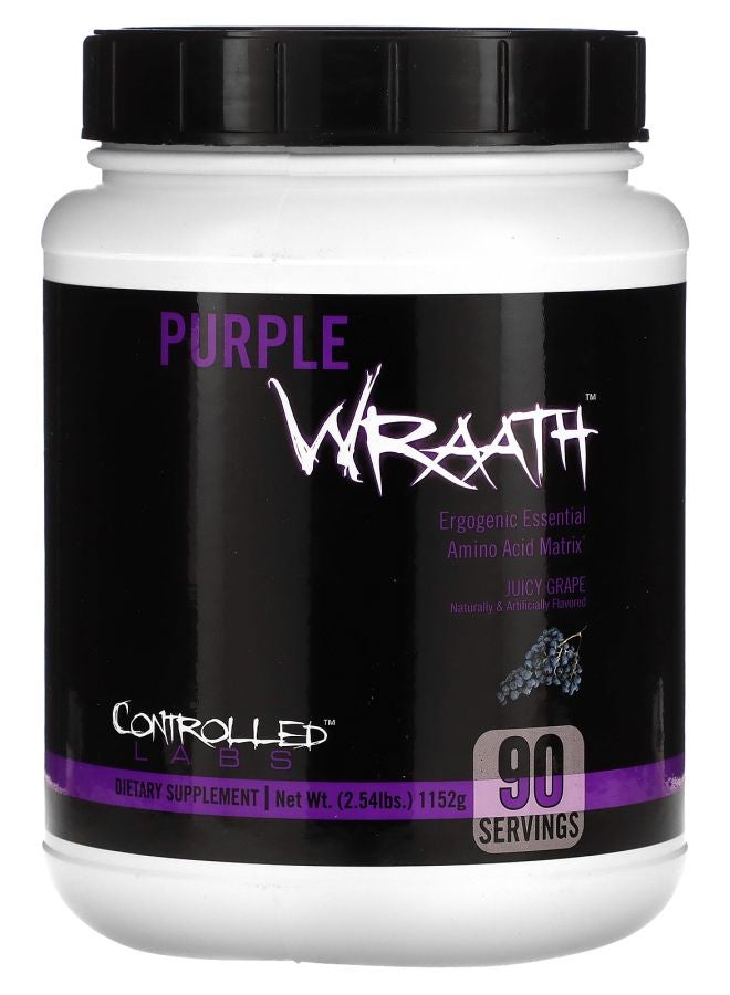 controlled labs Purple Wraath Juicy Grape 2.54 lbs (1152 g) - Image 1