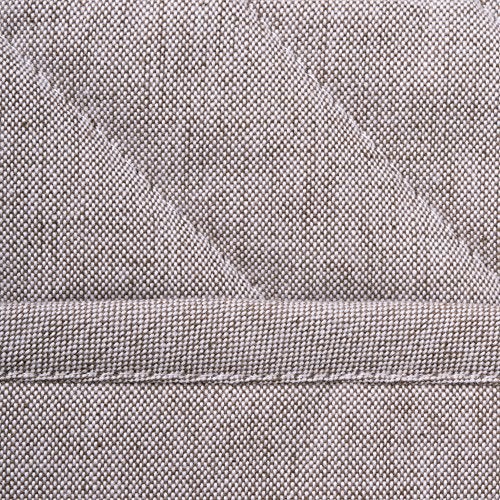 DII 100% Cotton Solid Chambray Kitchen Set, Potholders, Stone, 2 Piece - Image 4