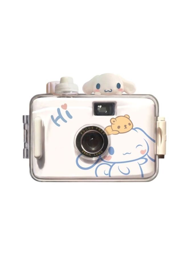 Generic Polaroid Photo Paper Mini Birthday Gift Film Camera Non-Polaroid Girl Girlfriends Practical Gift For Girlfriend-Body Color:Big Head KT Cat Camera + Waterproof Shell + Manual  - Image 4