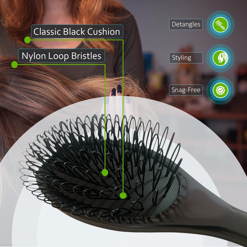 RemySoft One Twenty Three Loops - Loop Brush - Safe for Hair Extensions, Weaves and Wigs - Image 2