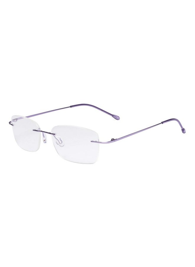 Eyekepper Frameless Reading Glasses Ladies Lightweight Rimless Readers Women Purple +1.25  - Image 1