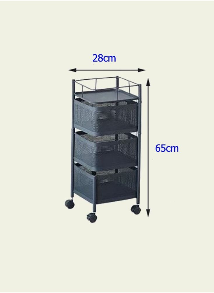 3 -Tier Storage Trolley Cart Black - pzsku/ZB1552C91360DC9CC8036Z/45/_/1658944808/5cddfd20-9cf6-4753-a838-a524d014fdf8