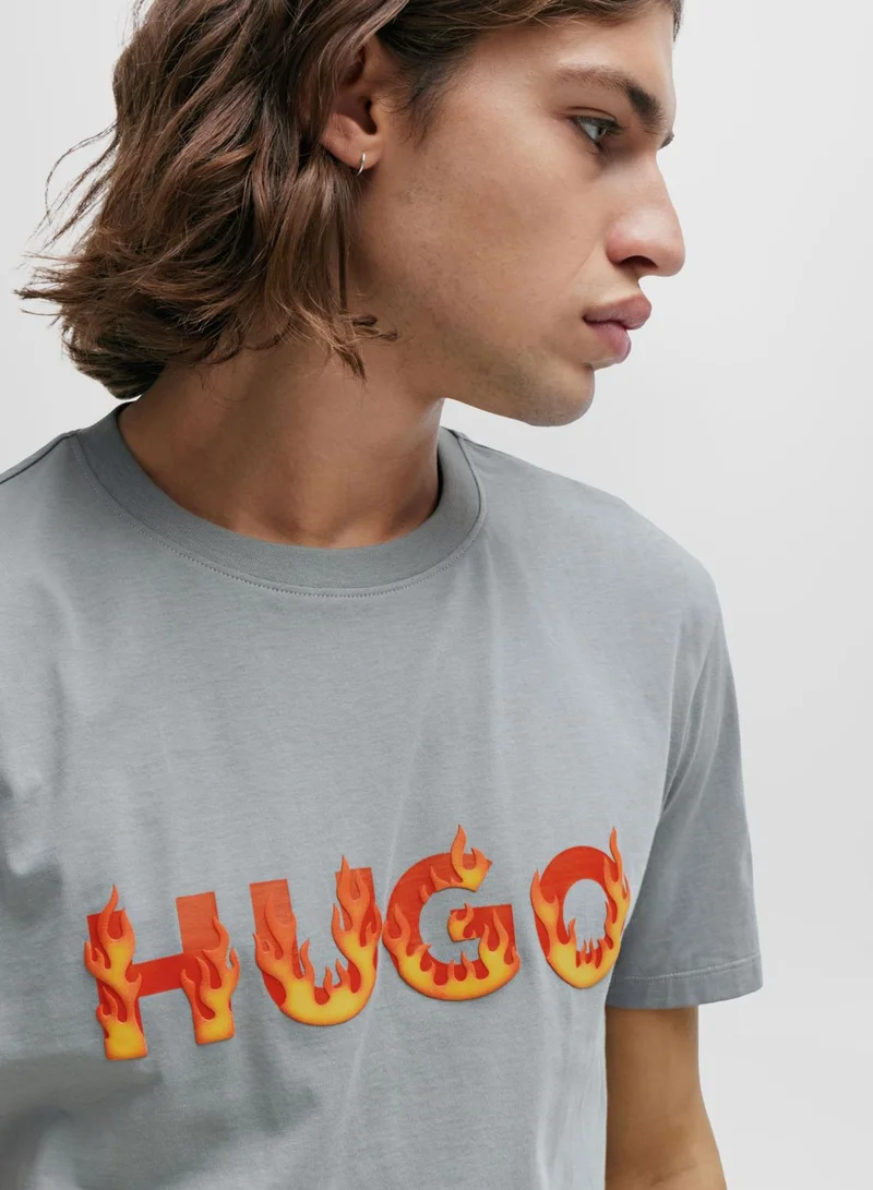 HUGO Logo Crew Neck T-Shirt