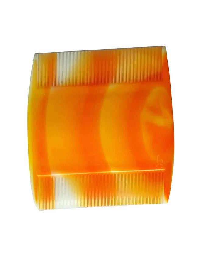 NPRC Stylish Slim Lice Narrow Comb (Orange) - Image 2