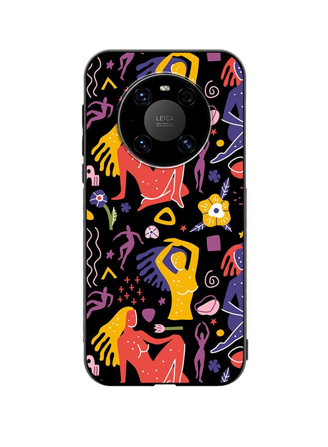 VR CREATIVE Protective Case Cover For Huawei Mate 40 Of Flat Matisse Style Design Multicolour - Image 1