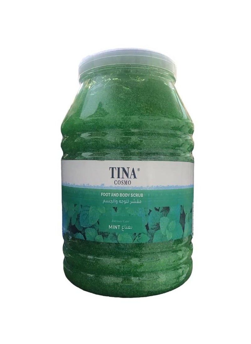 Tina Cosmo Foot and Body Scrub with Mint 5000g 