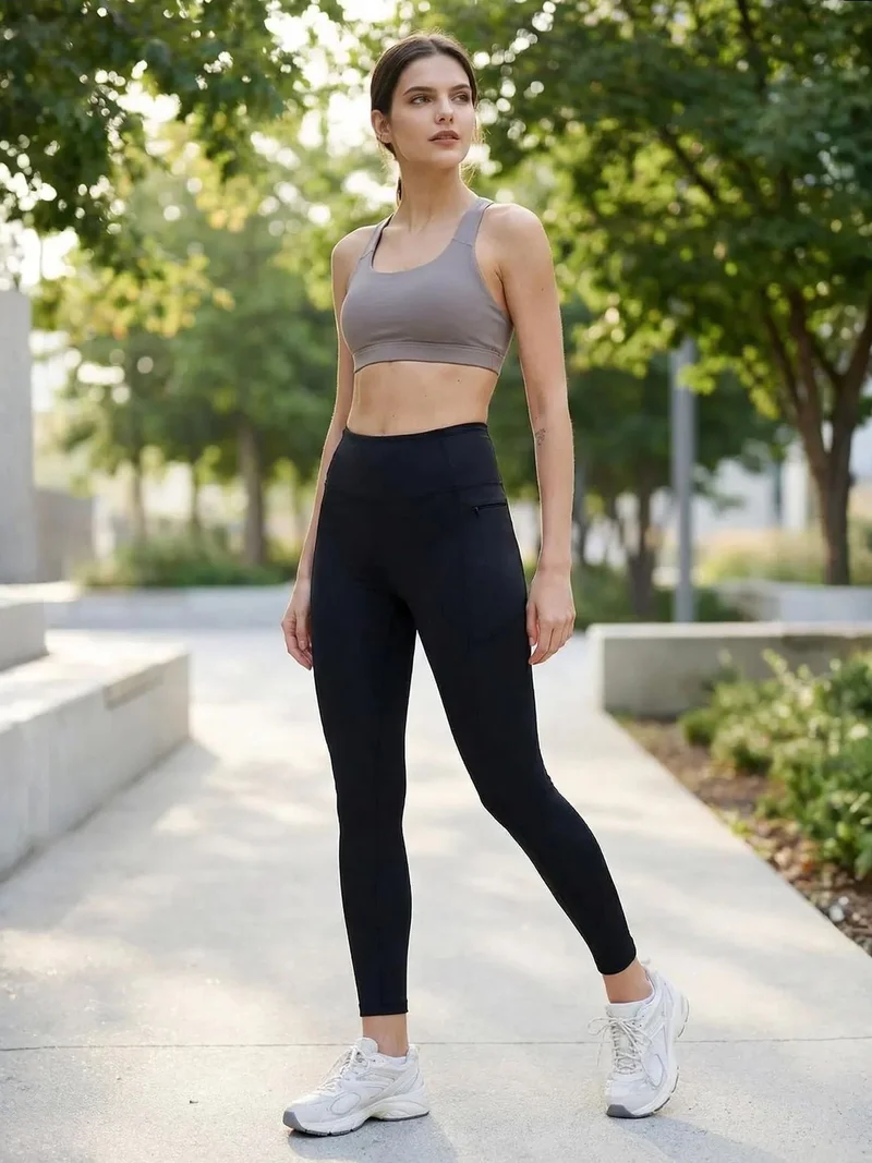 تومي لايف TOMMY High-Waist Skinny Leggings With Pocket