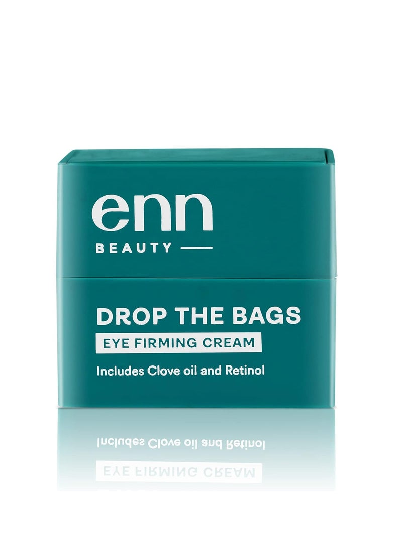 ENN - ENN Drop The Bags Eye Firming Cream  Retinol under eye cream  Wrinkles and Fine Line Removal Natural For Men and Women 7gm - Image 1