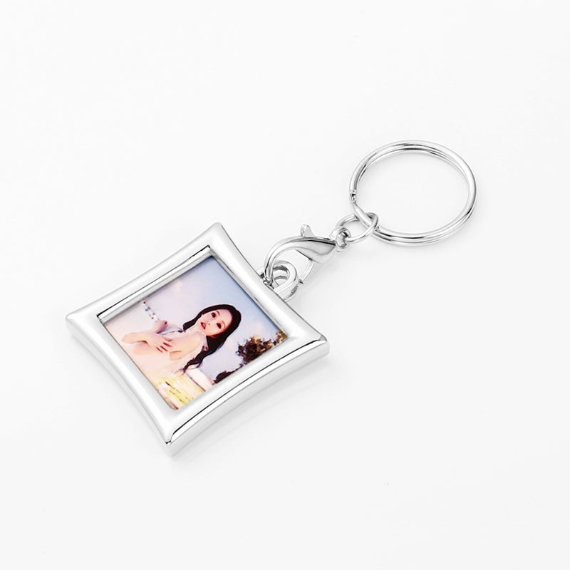 Personalized master customized photo jewelry pendant picture carving key chain jewelry 20 sets YSK19001 - Image 2